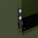 Kaninfeeder Oliven grøn 64,5 x 25,5 x 45,5 cm Koldvalset Stål