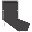 Kaninfeeder Sort 12,5 x 26 x 28,5 cm Koldvalset Stål