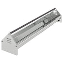 Kyllingefodertrug Sølv 108 x 20,5 x 20 cm Galvaniseret stål