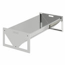 Fodertrug til husdyr Sølv 108 x 50 x 28 cm Galvaniseret stål