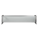 Fodertrug til husdyr Sølv 108 x 50 x 28 cm Galvaniseret stål