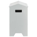 Kyllingefodertrug Sølv 81 x 32 x 53,5 cm Galvaniseret stål