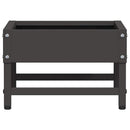 Fuglefoder Sort 80 x 28 x 13.5 cm Koldvalset Stål