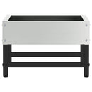 Fuglefoder Sølv 80 x 28 x 13.5 cm Galvaniseret stål