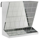 Hø Foder Sølv 71 x 33 x 70 cm Galvaniseret stål