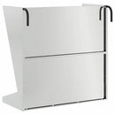Hø Foder Sølv 71 x 33 x 70 cm Galvaniseret stål