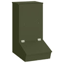 Svinefeeder Oliven grøn 55 x 38 x 76 cm Koldvalset Stål