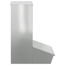 Svinefeeder Sølv 55 x 38 x 76 cm Galvaniseret stål