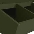Svinefeeder Oliven grøn 55 x 51 x 91,5 cm Koldvalset Stål