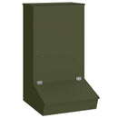 Svinefeeder Oliven grøn 55 x 51 x 91,5 cm Koldvalset Stål