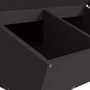 Svinefeeder Sort 82 x 51 x 91,5 cm Koldvalset Stål