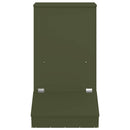 Svinefeeder Oliven grøn 82 x 51 x 91,5 cm Koldvalset Stål