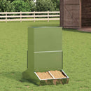 Svinefeeder Sølv 82 x 51 x 91,5 cm Galvaniseret stål