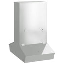 Svinefeeder Sølv 82 x 51 x 91,5 cm Galvaniseret stål
