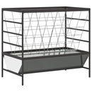 Kælvfoderholder Sølv 100 x 60 x 90 cm Galvaniseret stål