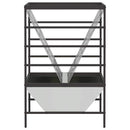 Kælvfoderholder Sølv 100 x 60 x 90 cm Galvaniseret stål