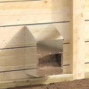 Hønsefoder Sølv 21 x 16 x 33 cm Galvaniseret stål