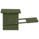 Kylling treadle feeder Oliven grøn 48,5 x 39,5 x 19 cm
