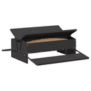 Kylling treadle feeder Sort 75 x 53 x 20,5 cm Koldvalset Stål