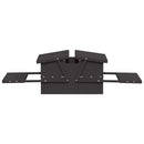 Kylling treadle feeder Sort 75 x 53 x 20,5 cm Koldvalset Stål