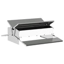 Kylling treadle feeder Sølv 75 x 53 x 20,5 cm Galvaniseret stål