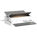Kylling treadle feeder Sølv 75 x 53 x 20,5 cm Galvaniseret stål