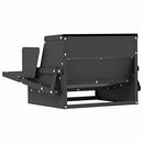 Kylling treadle feeder Sort 50 x 40 x 29 cm Koldvalset Stål