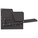 Kylling treadle feeder Sort 50 x 40 x 29 cm Koldvalset Stål