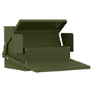 Kylling treadle feeder Oliven grøn 50 x 40 x 29 cm