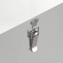 Hønsefoder 2 pcs Sølv 32,5 x 20,5 x 43 cm Galvaniseret stål