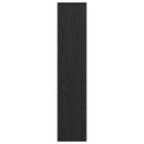 Bogskab Sort eg 137,5 x 29 x 137,5 cm Konstrueret træ