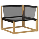 Udendørs sofagruppe 7 stk. Hvid og cremefarvet