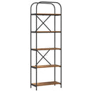 Bogreol Gammelt træ 60 x 30 x 183 cm Konstrueret træ