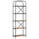 Bogreol Gammelt træ 60 x 30 x 183 cm Konstrueret træ