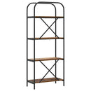 Bogreol Gammelt træ 60 x 30 x 146 cm Konstrueret træ