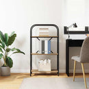 Bogreol 3 niveauer 60 x 30 x 109 cm Konstrueret træ