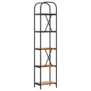 Bogreol Gammelt træ 40 x 30 x 183 cm Konstrueret træ