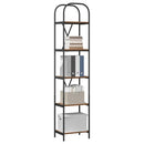 Bogreol Gammelt træ 40 x 30 x 183 cm Konstrueret træ