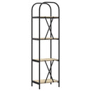 Bogreol Sonoma eg 40 x 30 x 146 cm Konstrueret træ