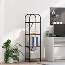 Bogreol Gammelt træ 40 x 30 x 146 cm Konstrueret træ