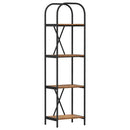 Bogreol Gammelt træ 40 x 30 x 146 cm Konstrueret træ