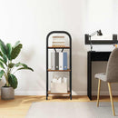 Bogreol Gammelt træ 40 x 30 x 109 cm Konstrueret træ