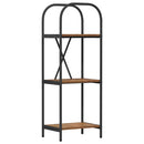Bogreol Gammelt træ 40 x 30 x 109 cm Konstrueret træ