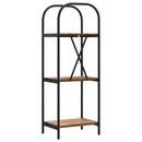 Bogreol Gammelt træ 40 x 30 x 109 cm Konstrueret træ