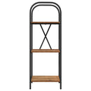 Bogreol Gammelt træ 40 x 30 x 109 cm Konstrueret træ