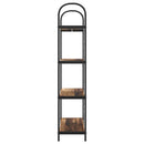 Bogreol Gammelt træ 80 x 30 x 146 cm Konstrueret træ