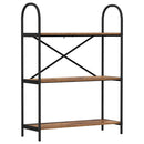 Bogreol Gammelt træ 80 x 30 x 109 cm Konstrueret træ