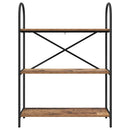 Bogreol Gammelt træ 80 x 30 x 109 cm Konstrueret træ