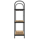 Bogreol 3 niveauer 80 x 30 x 109 cm Konstrueret træ