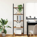 Bogreol Gammelt træ 60 x 30 x 183 cm Konstrueret træ